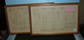 Two Copies of Architectural Drawings of Lamar Life Building 23
