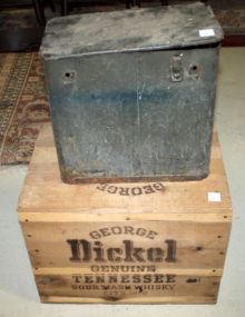 George Dickel Whiskey Crate and Tin Box Crate 18