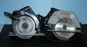 Craftsman Saw and Black & Decker Saw