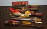 Box Lot of Screwdrivers