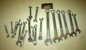 Box Lot of Wrenches Craftsman