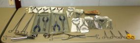 Box Lot Straight needle nose and bent nose pliers