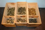Three Boxes of Brass Screws and Nuts