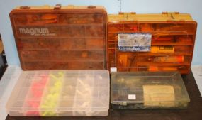 Four Tackle Boxes