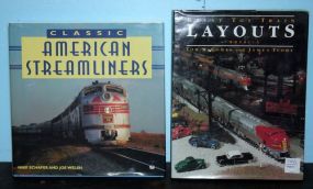 Two Coffee Table Books on Trains 