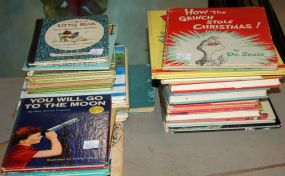 Group of Children's Books Dr. Suess, Golden books, and others
