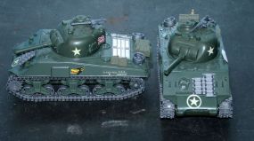Two Made in China Army Tanks