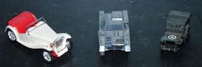 All Plastic Toy Vehicles Tank, jeep, and car