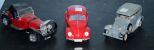 Die Cast Jaguar, Die Cast VW, Hubley Toy Cast Car Die cast Jaguar made in Italy 9 1/2