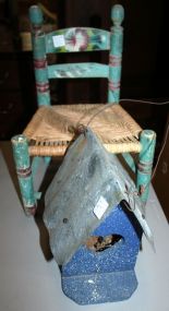 Doll Chair and Bird House