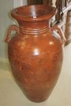 Terra Cotta Double Handled Urn 22