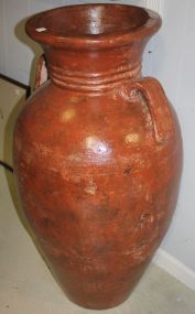 Terra Cotta Double Handled Urn 22