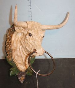 Reproduction Cast Iron Bullhead 12