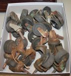 Box Lot of Heavy Duty Casters