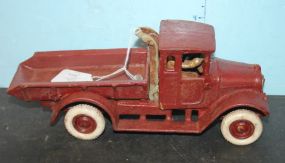 Reproduction Cast Iron Dump Truck