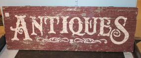 Reproduction Antiques Sign 34