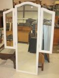 Mirror with Two Swinging Side Mirrors Center 21