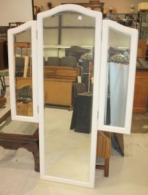 Mirror with Two Swinging Side Mirrors Center 21