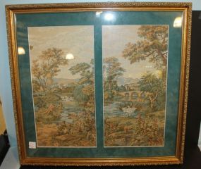 Two Framed Tapestry Pictures 24