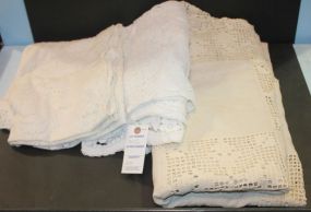 Three Crochet Tablecloths