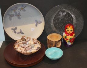 Basket with Shells, Nest of Dolls, Cigarette Holder, Trays