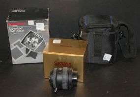 Slide Viewer, Camera Case, Sigma Interchangeable Lens