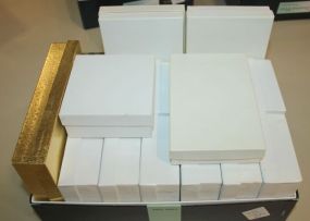 Box Lot of Eighteen Miscellaneous Sized Jewelry Boxes