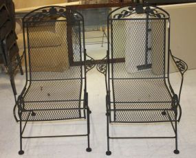 Pair of Iron Chairs 39