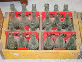 Four Cartons and Crates of Bottles