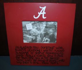 Definition of Fan Alabama Picture Frame 12