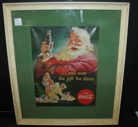 Coca-Cola Santa Print 1952; 17