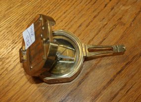 Reproduction Brass Compass 2 3/4