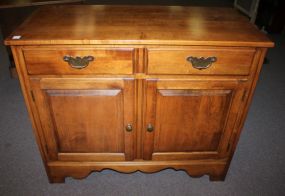 Ethan Allen Server Has two drawers over two doors; 39
