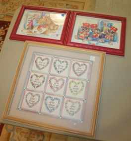 Two Teddy Bear Prints and Love Is Bear prints 13