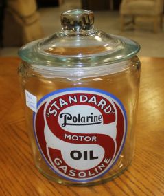 Standard Oil Cookie Jar with Lid 7