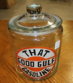 Reproduction Gulf Cookie Jar 10