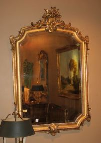 Louis XV or XVI Gilded Mirror in Bathroom