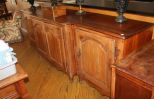 French Louis XV Cherry Enfilade - Large Buffet