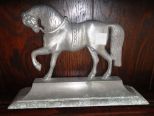 Pewter Carriage Horse For Hire Sign - Very Rare