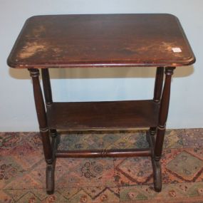 Victorian Two Tier Side Table 24