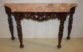 Marble Top Console Table 51