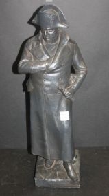 Silverone Metal Statue of Napoleon marked Austion Prod. 1968 20
