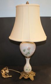Porcelain Handpainted Lamp