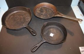 Two Iron Skillets and Royal Skillet skillet 8