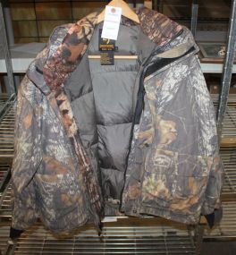 Browning Duck Commander 2 in 1 Jacket Jacket and Vest insulated, Large, x change system, pocket for duck calls.