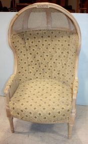 Unusual Dome Top, Cane Barrel Back Arm Chair 27