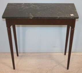 Small Marble Top Console 27
