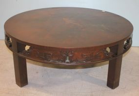 Chinese Style Coffee Table wear on finish in the center, 40