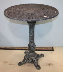 Cast Aluminum Barstool Table 32