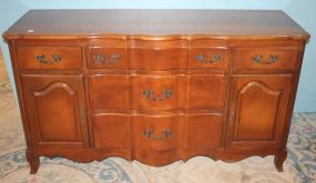 1960s French Provincial Sideboard Matches lot #390, 425, 426, and 428; 62